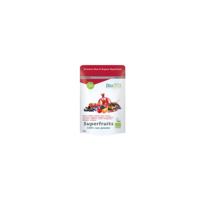 SUPERFRUITS RAW POWDER BIO 150 G BIOTONA