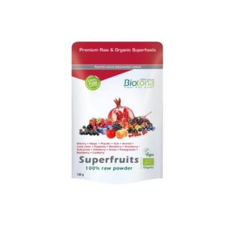 SUPERFRUITS RAW POWDER BIO 150 G BIOTONA