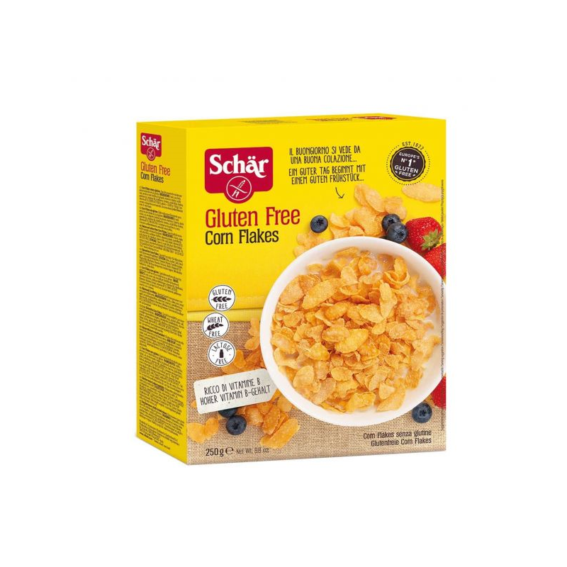 CORN FLAKES SEM GLÚTEN 250 G SCHAR