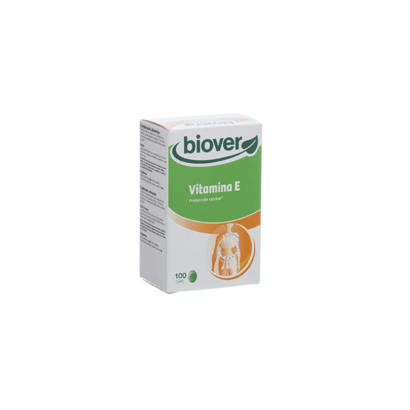 VITAMINE E 45 NATURAL 100 CÁPSULAS BIOVER