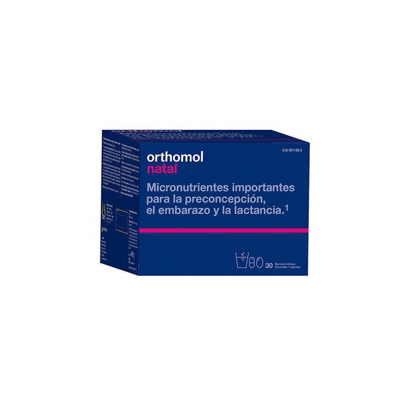 ORTHOMOL NATAL 30 SAQUETAS 