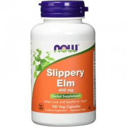 SLIPPERY ELM 400 MG 100 CAPS ULMEIRO VERMELHO NOW