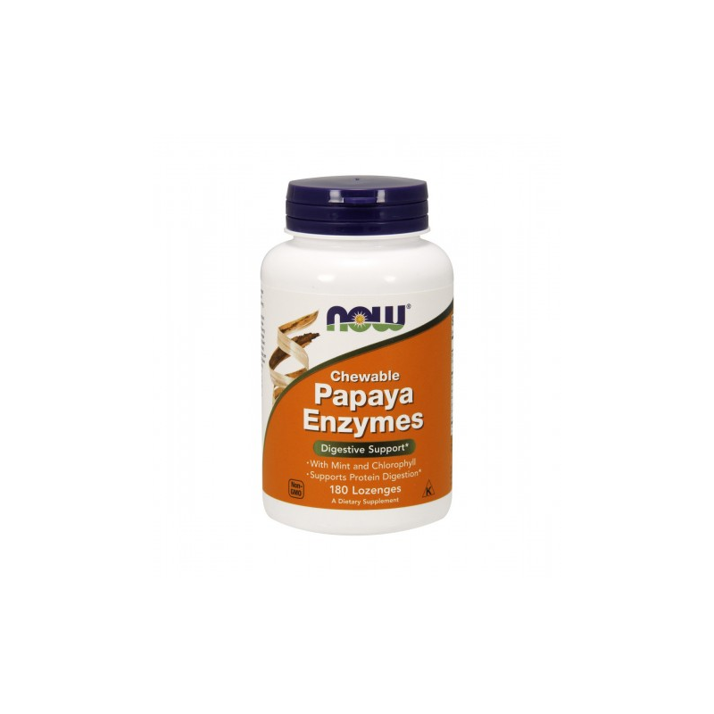 CHEWABLE PAPAYA ENZYMES 180 LOSANGOS NOW