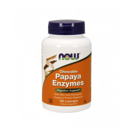 CHEWABLE PAPAYA ENZYMES 180 LOSANGOS NOW