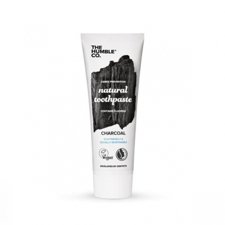 HUMBLE PASTA DENTES FLUOR CARVAO 75 ML CHARCOAL