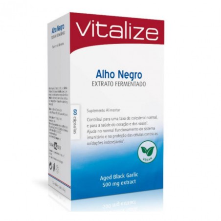 ALHO NEGRO EXTRATO FERMENTADO 60 CAPSULAS VITALIZE