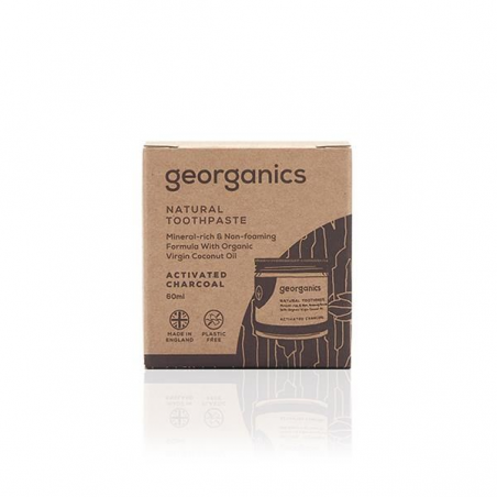 GEORGANICS PASTA DENTES CARVAO 60 ML