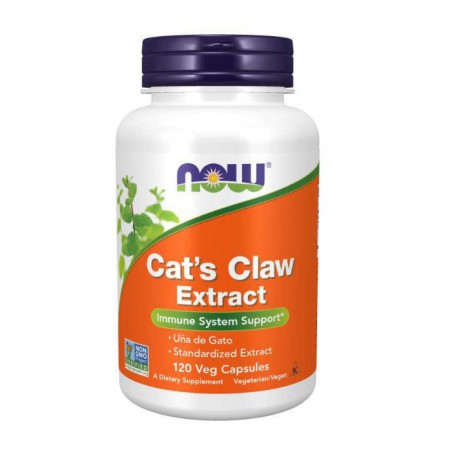 UNHA DE GATO CATS CLAW EXTRACTO 120 CAPS  NOW