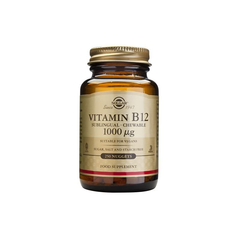 Solgar Vitamin B12 1000mcg 250 comprimidos