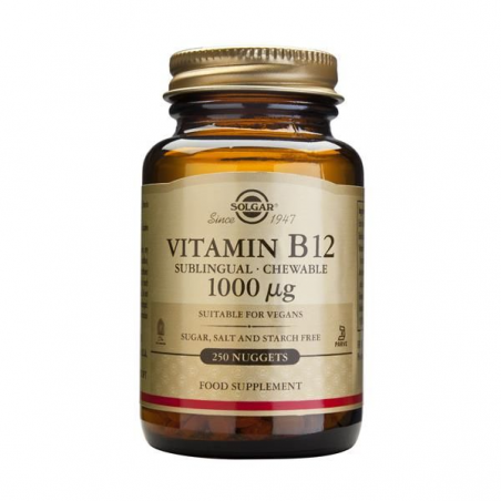 Solgar Vitamin B12 1000mcg 250 comprimidos