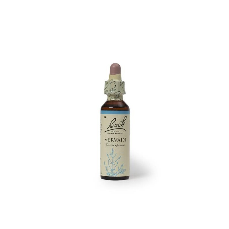 BACH ORIGINAL VERVAIN 20 ML FLORAL MODERACAO