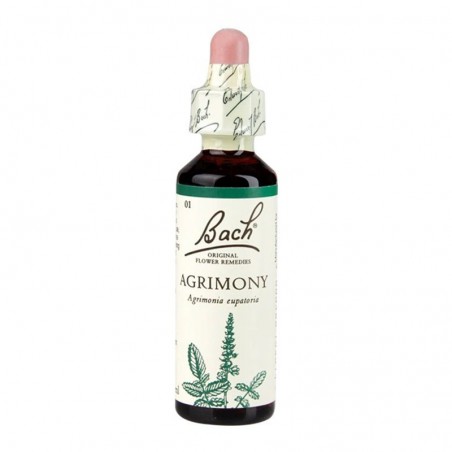 BACH ORIGINAL AGRIMONY FLORAL 20 ML DIETIMPORT SINCERIDADE