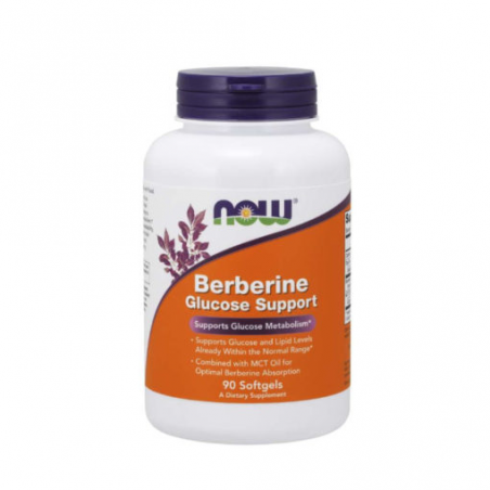 BERBERINE GLUCOSE SUPPORT 90 CAPSULAS NOW