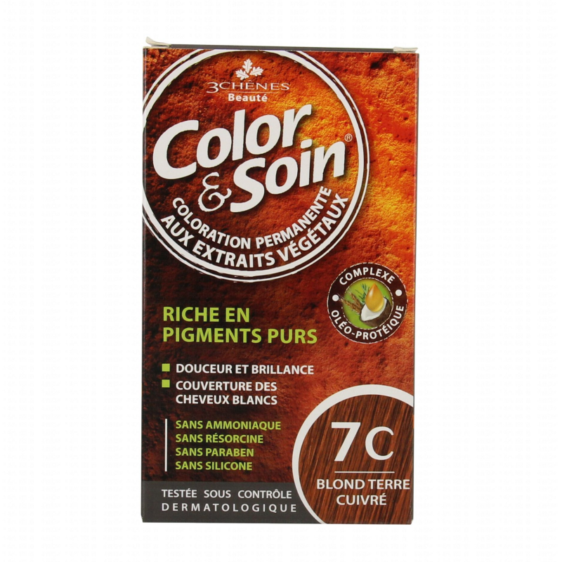 COLOR E SOIN 7 C  LOURO TERRA ACOBREADO 135 ML