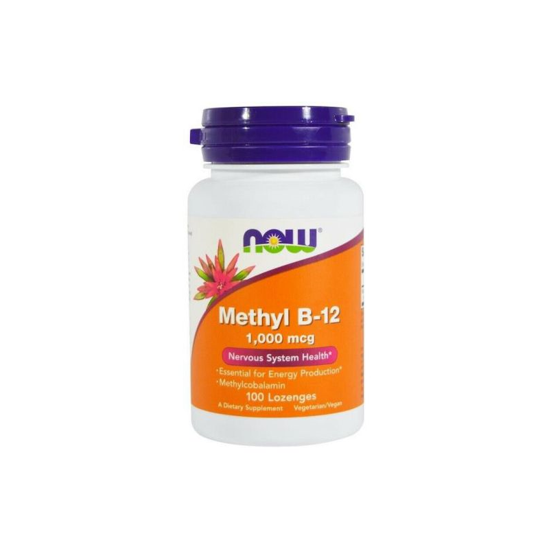 B 12 METHIL 1000 MG 100 COMP MASTIGAVEIS METHYL NOW