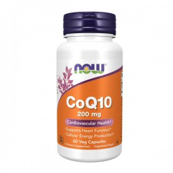 CO EMZYME Q10 60 CAPSULAS 200 MG  COQ10 NOW