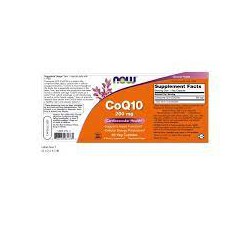 CO EMZYME Q10 60 CAPSULAS 200 MG  COQ10 NOW