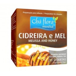 CIDREIRA E MEL INFUSAO 10 SAQUETAS