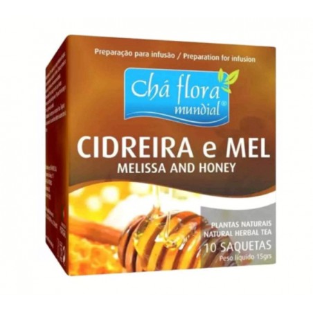 CIDREIRA E MEL INFUSAO 10 SAQUETAS
