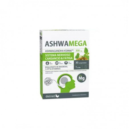 ASHWAMEGA 30 COMPRIMIDOS DIETMED