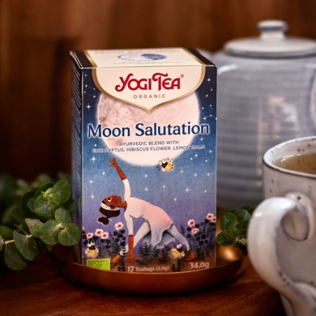 INFUSÃO BIO MOON SALUTATION YOGI TEA  17 SAQUETAS