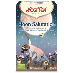 INFUSÃO BIO MOON SALUTATION YOGI TEA  17 SAQUETAS