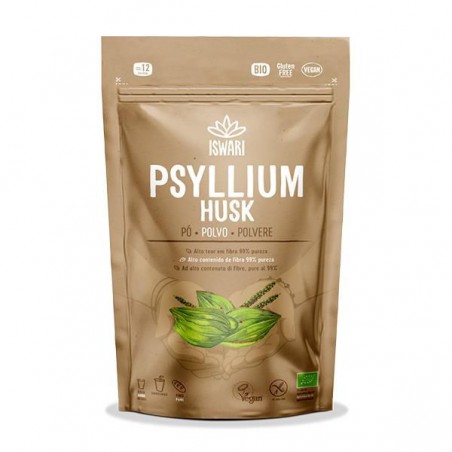 PSYLLIUM HUSK PSILIO PO FIBRA BIO 125 GRS ISWAR