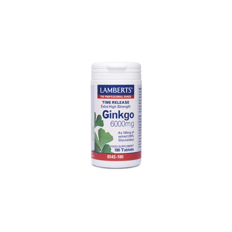 GINKGO 6000 MG 180 COMP LAMBERTS 