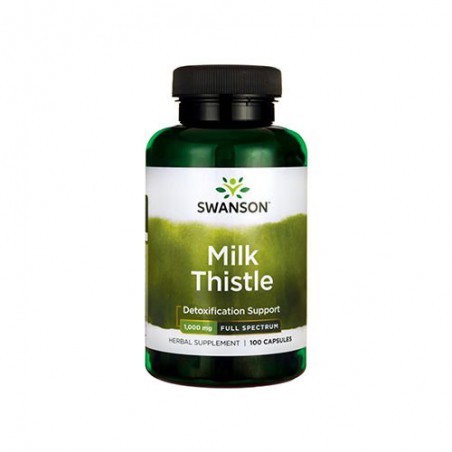 CARDO MARIANO 500 MG 100 CAPS MILK THISTLE SWANSON