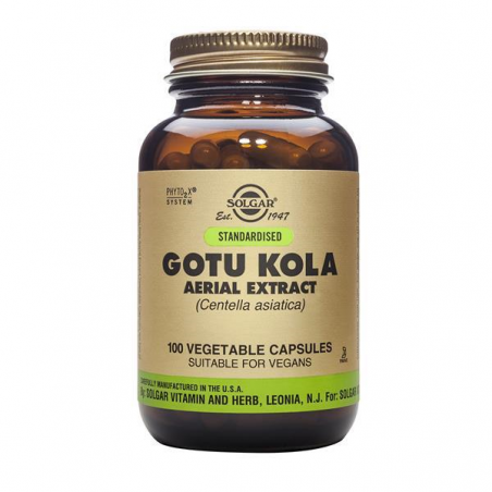 GOTU KOLA  100 CÁPSULAS  SOLGAR