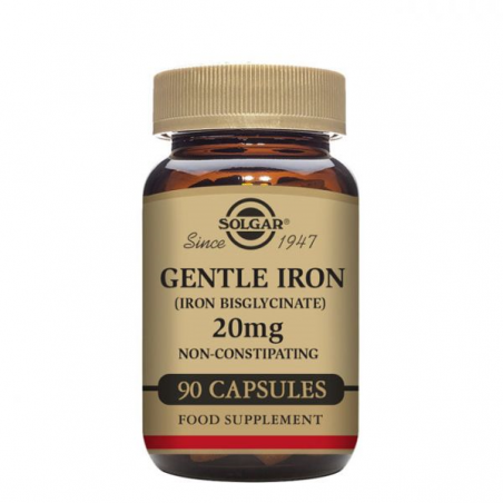 SOLGAR GENTLE IRON 20 MG 90 CAPS