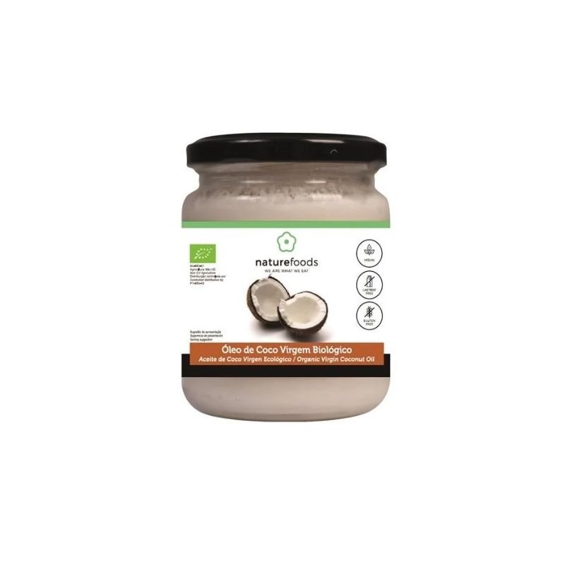  ÓLEO DE COCO VIRGEM BIO 200 G NATUREFOODS