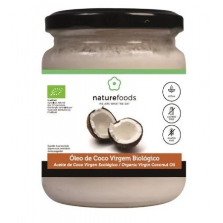  ÓLEO DE COCO VIRGEM BIO 200 G NATUREFOODS